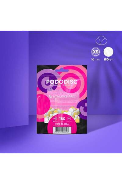 STALEKS PODODISC STALEKS PRO XS Pedikür Disk İçin Yumuşak Tabanlı Yedek Beyaz...