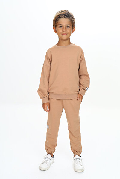 Toontoy Σετ αθλητικής φόρμας με έμβλημα για αγόρια