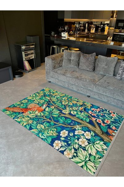 Rugs Modern Halı Colecția Özge – Covor decorativ modern cu tematică „Natură v...
