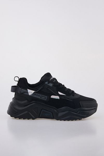 Tomsking Pantofi negri pentru femei Pantofi sport casual 2038