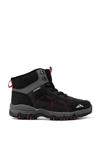Cool Kids Cool Alfa Waiter Outdoor Boots Μαύρο - Κόκκινο