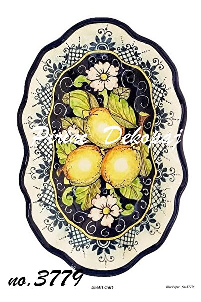 LİNEART Lineart Pirinç Dekopaj Kağıdı No:L3779- 29x42cm