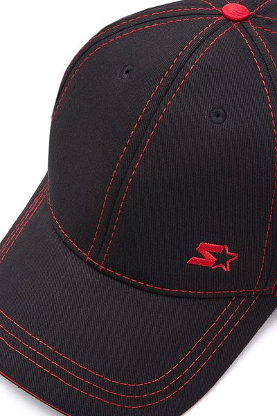Starter Sheldon Black Baseball Cap Embroidered - Men Hat