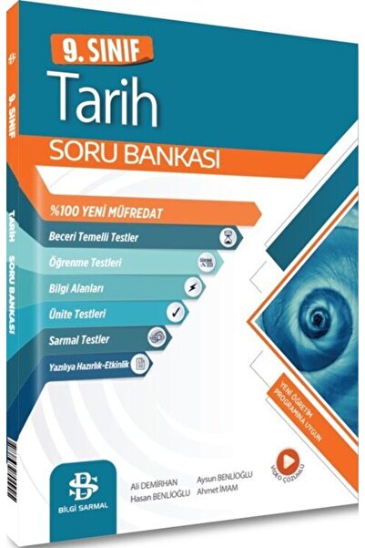 Bilgi Sarmal Yayınları Bilgi Sarmal 9. Sınıf Tarih Soru Bankası