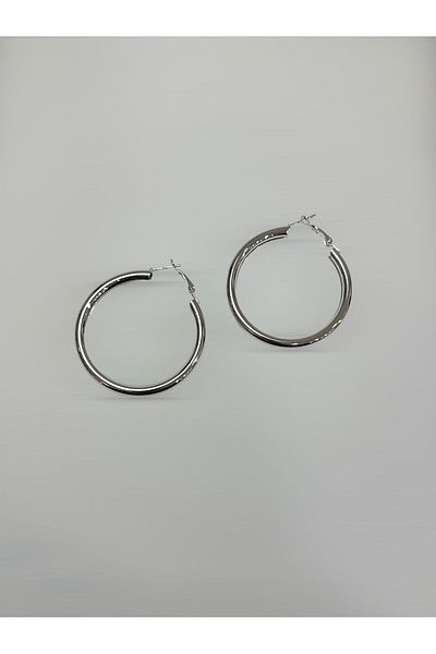 MAT STORE 5 cm Thick Hoop Earrings