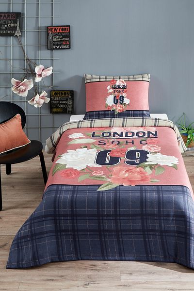 Özdilek Pique Set - Pink S for Single Person
