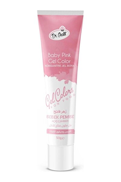 Genel Markalar Dr.Gusto Tüp Jel Boya 50gr - Bebe Pembe