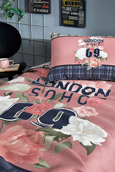 Özdilek Pique Set - Pink S for Single Person