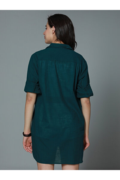 High Star By Styli Classic Oversized Spread Collar Casual Shirt