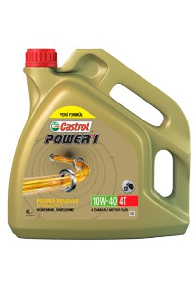 CASTROL Power 1 4t 10w-40 4l Motosiklet Yağı