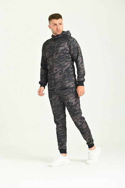 Cramp Spor Σετ ανδρικής φόρμας Camouflage Diver