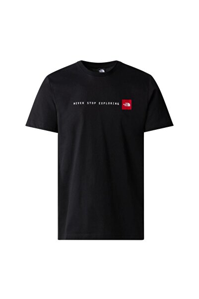 Erkek Tişört NF0A87NSJK31 Siyah-XL