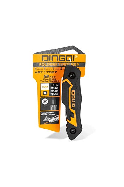 GRAYZER Katlanır Torx Uçlu Çakı 8 Parça