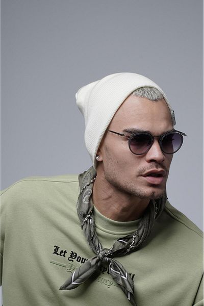 king brich Unisex Plain Beret with Side Label