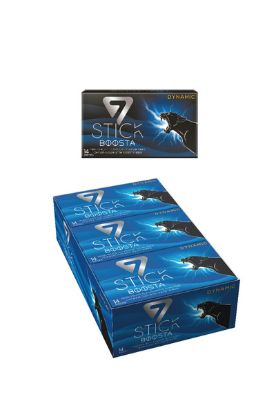 7stıck Sekersız 14lu Karışık Meyve Aromalı Sakız 29gr (12 ADET)
