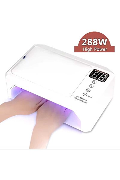 Aka 2 si bir arada 288 watt tırnak uv led kurutucu + el kol dayama minderi