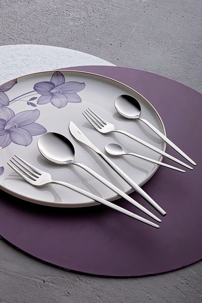 Emsan Aspendos 72 Pieces 12 Person Luxury Boxed Cutlery Set