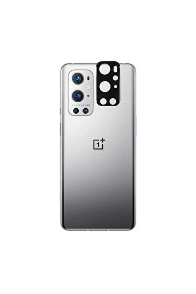 noktaks One Plus 9 Pro Compatible Camera Lens Protector 3D Glass T19508 - Black