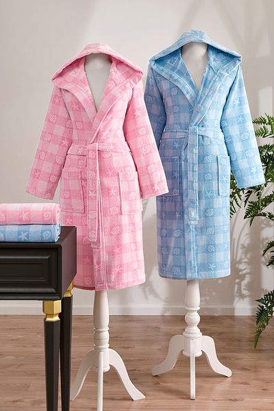 Özdilek Özdilek Shell Plaid Velvet Happy Family Σετ