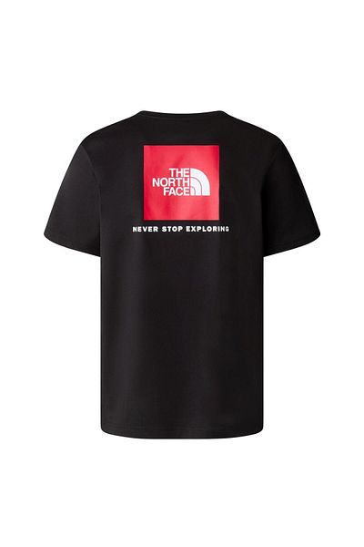 THE NORTH FACE M S/s Redbox Tee Men's T-shirt Nf0a87npjk31 Black-l