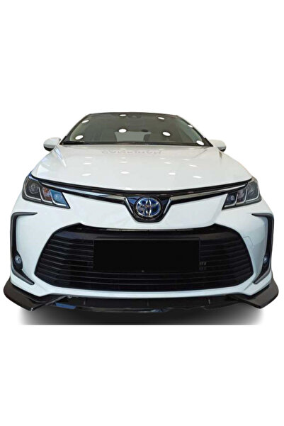 plastik body kit Toyota Corolla (2019 - 2022) Ön Lip (Plastik)