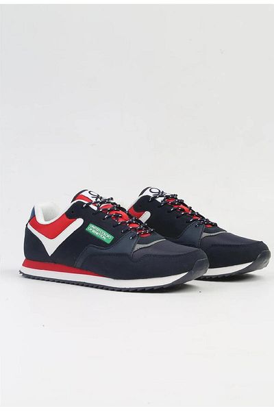 Benetton Bni-10047 Imported Navy Blue Men's Sports Shoes