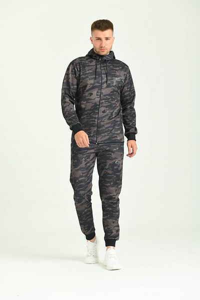 Cramp Spor Σετ ανδρικής φόρμας Camouflage Diver
