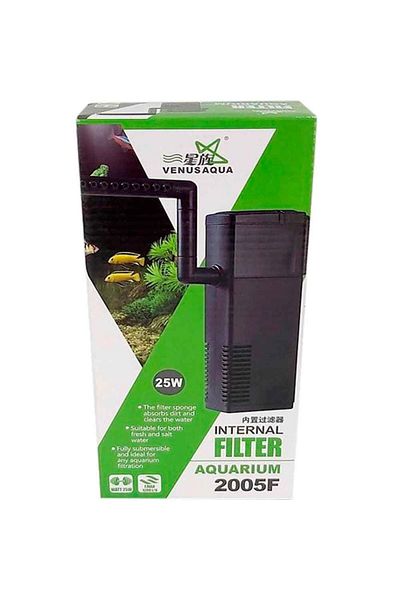 Venusaqua 2005F Model Aquarium Internal Filter - 25 Watt