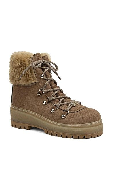 Pierre Cardin Pc-52169 Mink Suede Women's Boots