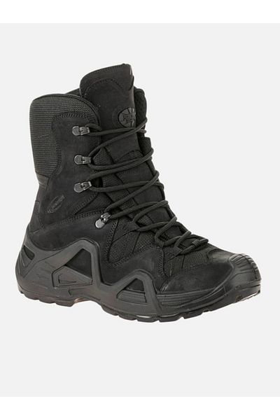 Scooter P1490Ns001 Black Nubuck Leather Men's Tactical Boots