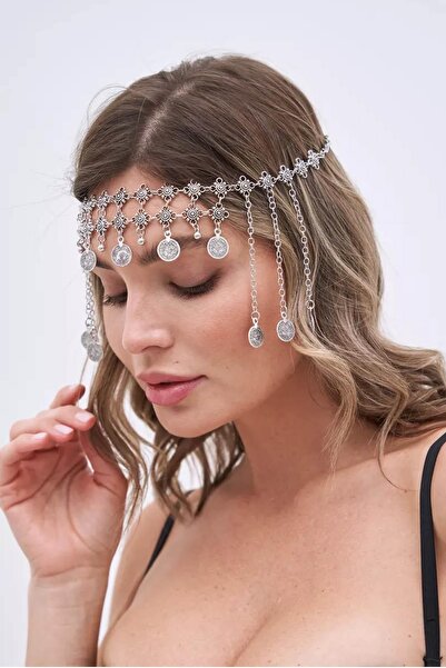 New Obsessions Αντίκα Ασημένιο Κέρμα Κρεμαστό Ναουράλικο