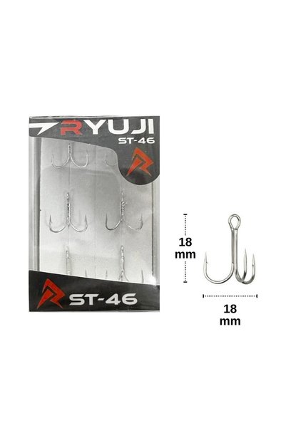 RYUJI St46 Üçlü Iğne No:8 (6 ADET)
