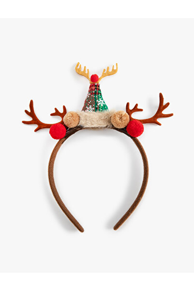 Koton Χριστουγεννιάτικο θεματικό στέμμα με απλικέ λεπτομέρειες από γκλίτερ