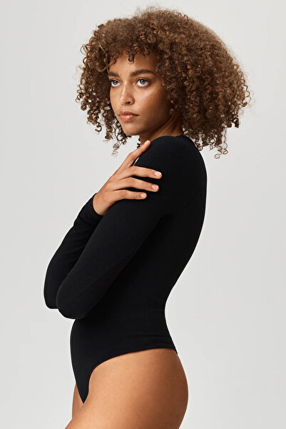 Pulsar Велосипедний комір, довгий рукав, боді