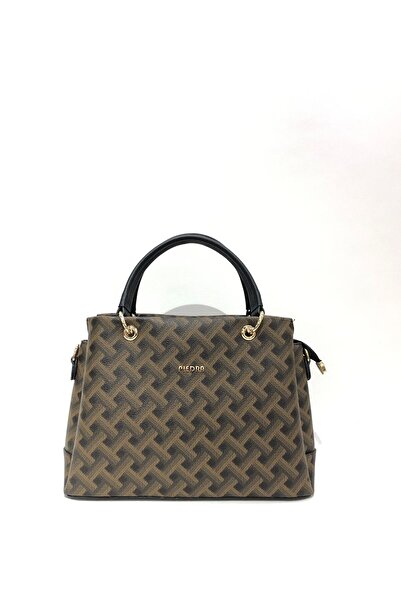 Piedra Чорна сумка для кави з великими кишенями, тривимірний дизайн, можна но...