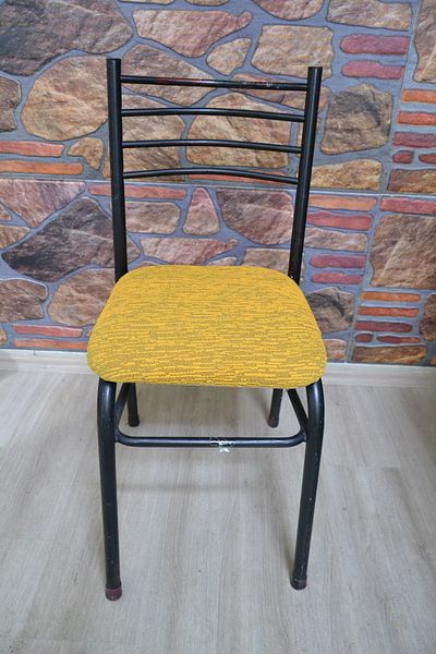 COVER TEKSTİL Καρέκλες 4 τεμαχίων σε χρώμα σιδήρου - Κάλυμμα και ύφασμα ζακάρ