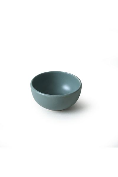 Keramika Μίνι μπολ σνακ Matte Green Cloud - 8 cm, 6 τεμάχια, 322