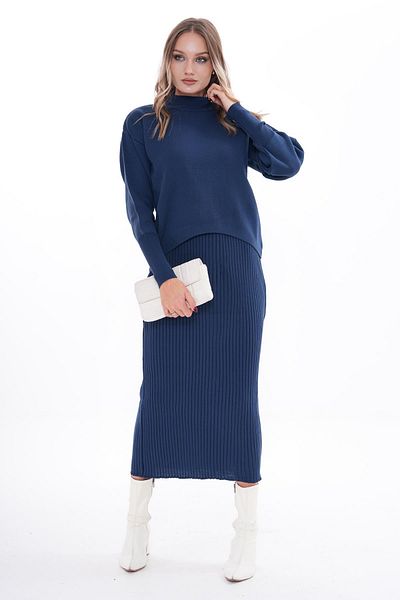 ŞİMAL Knitwear Women's Knitted Double Set - 245021