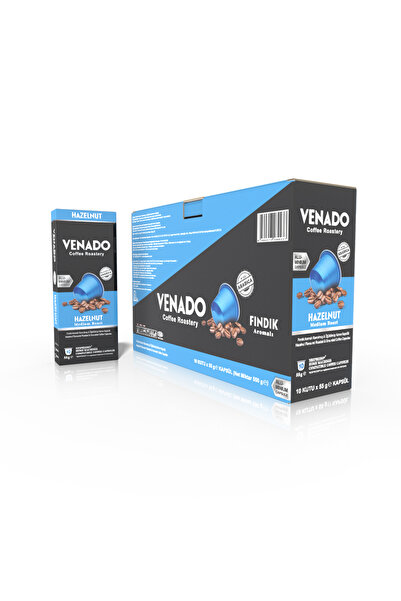 Venado Hazelnut Kapsül Kahve - Nespresso Uyumlu - 10'lu Display