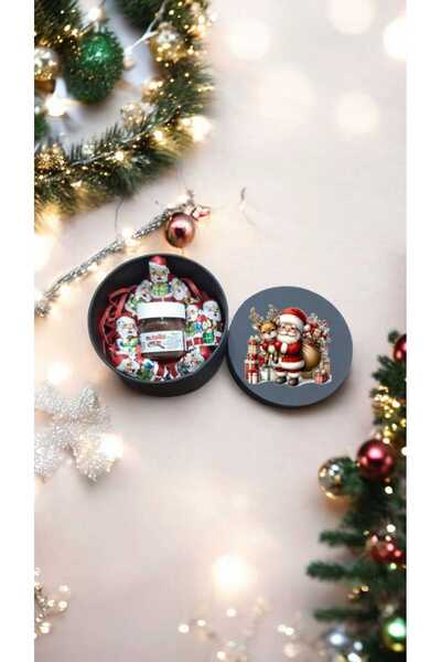 LADİJİTAL BASKI ÇÖZÜMLERİ Baskılı Yılbaşı Kutusu Içinde Nutella &  Noelbaba Ç...