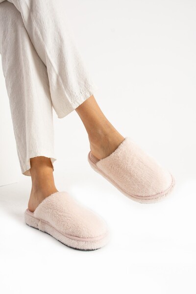 Bermody شبشب نسائي من Melinda باللون الوردي للشتاء يوميًا مريح بدون صوت وخفيف...