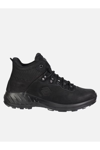 Scooter M4100Nku001 Black Nubuck Leather Men's Boots