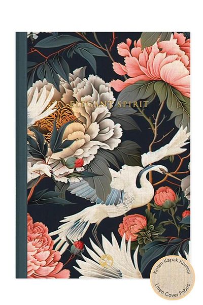 Le Color Pelikan Linen Notebook - Plain Notebook 17X24