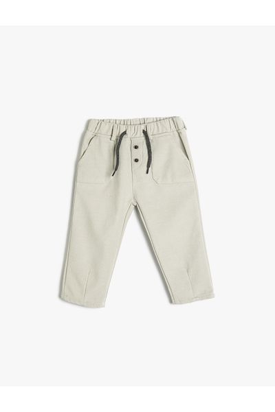 Koton Baby Boy Gray Jeans 3WMB40024TW