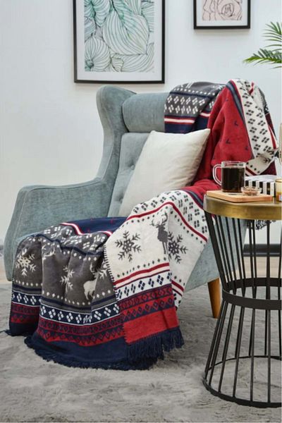 Romans Carmelo Christmas Themed Double Sided Single Blanket 150X200 cm