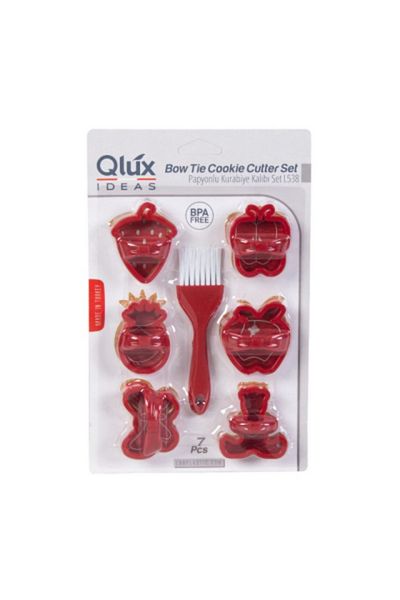 İsmiyle Al Set of Bow Tie Cooky Cutter with Brush (4767) - Isl7687-1015