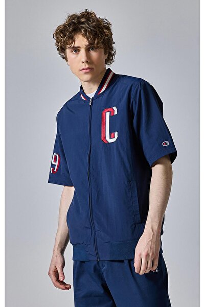 Champion Bookstore Full Zip Top Lacivert Erkek Ceket -218513-BS561