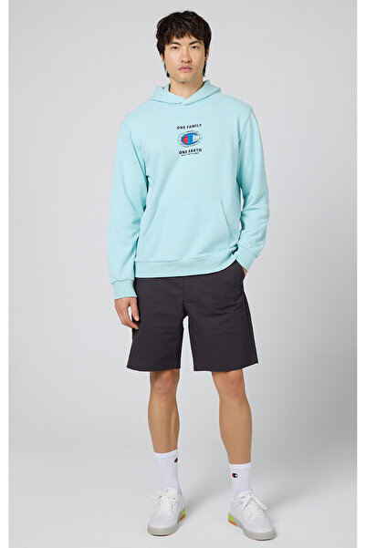 Champion Eco Future Bermuda Organik Pamuk Siyah Erkek Şort-E20007-ES503