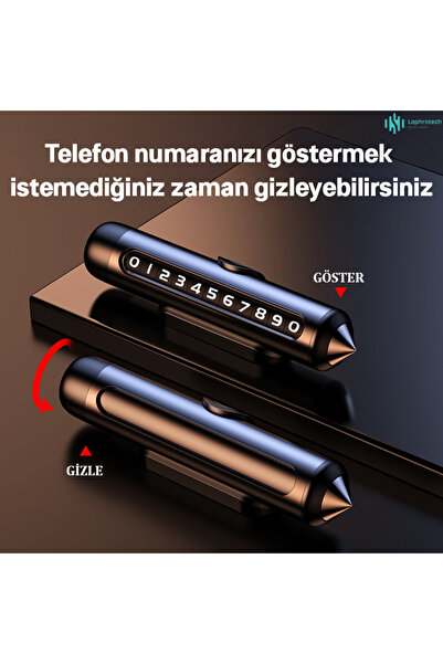 Laphrotech Beyond Compare Laphrotech Q4 Premium Araç Numaratörü Acil Durum Cam Kırma Çekici