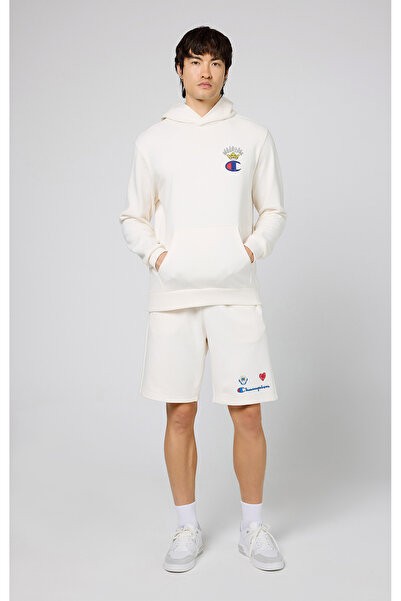 Champion Eco Future Long Bermuda Organik Pamuk Bej Erkek Şort -219786-WW034